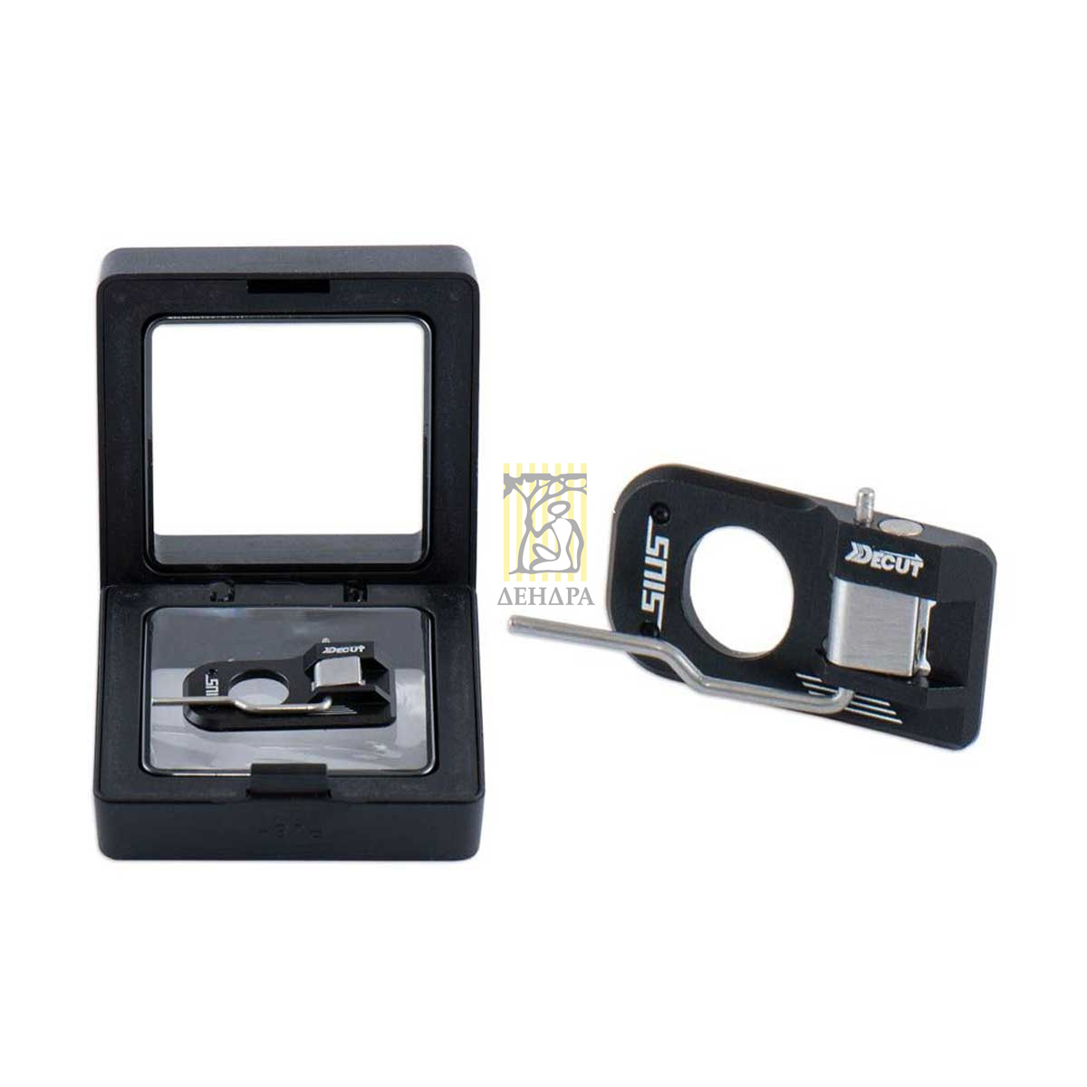 Полочка для классического лука Sius магнитная, производитель Decut, правая, черная