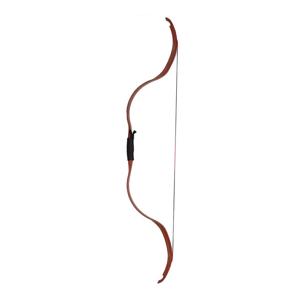 Лук традиционный монгольский разборный, сила 25 фунтов, цвет натуральное дерево