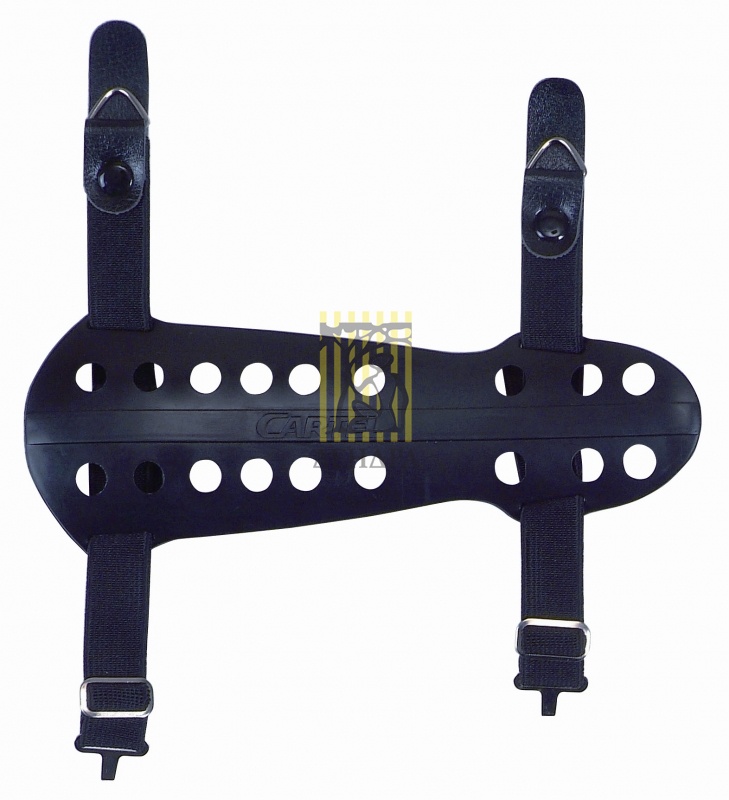 Защитная крага для стрельбы из лука CR-6, производитель Cartel, 2 защелки, материал пластик, цвет че