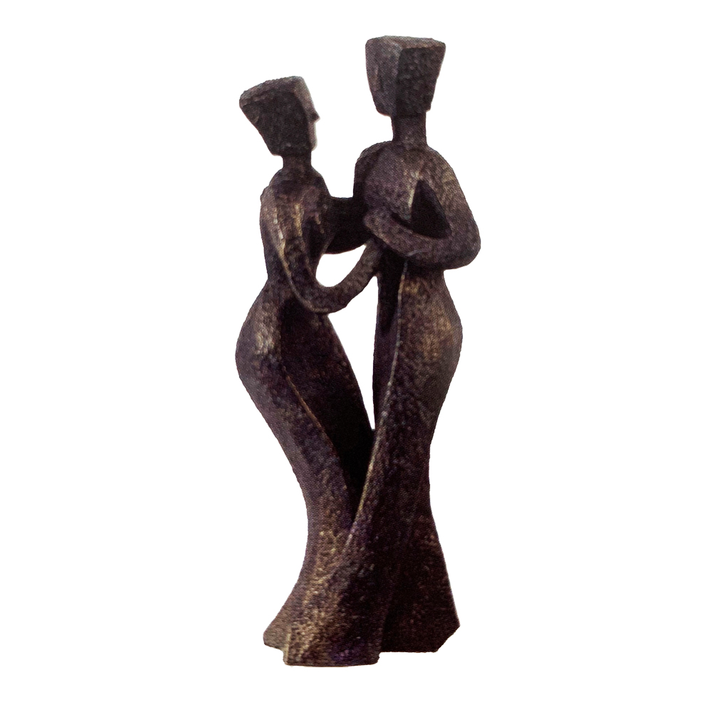 Серия"Дружба" статуэтка "Разделяя хорошие времена",полистоун