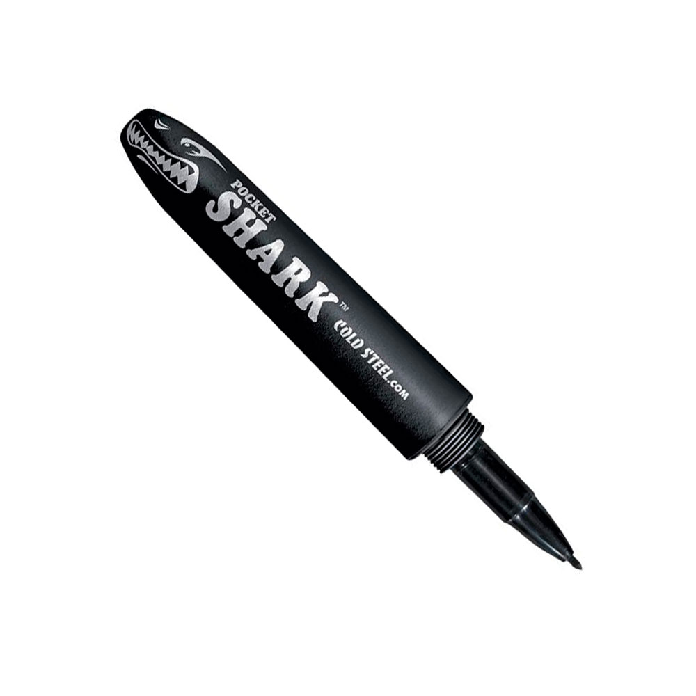 Маркер "Pocket Shark" в усиленном корпусе для ежедневного ношения, цвет черный