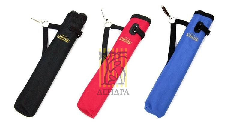 Кивер (колчан) для стрел Junior, производитель Cartel, 2 трубки, цвет красный