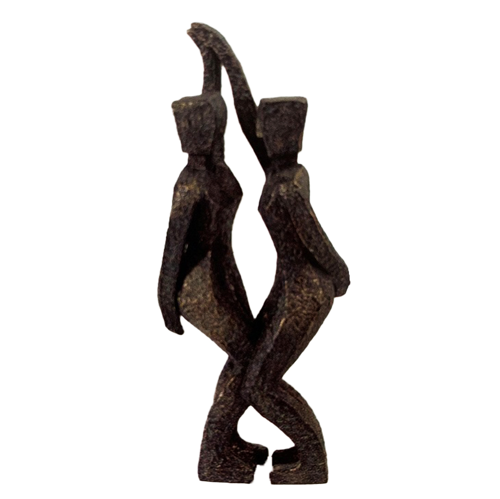 Серия"Дружба" статуэтка "Ритм сердца",полистоун