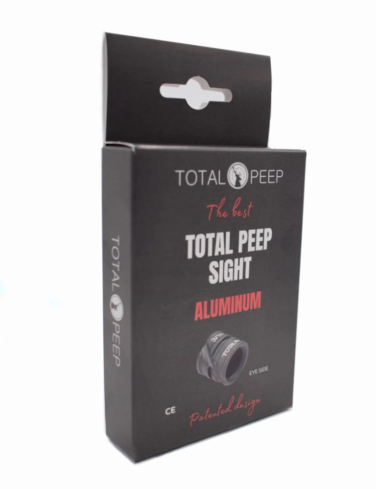 Пип-сайт, размер 3/16", материал алюминий, производитель Total Peep, цвет черный