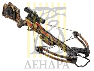 Арбалет Raider CLS с аксессуарами, прицел 3x Multi-Line, ручной натяжитель ACU52, цвет камуфляж, 95L