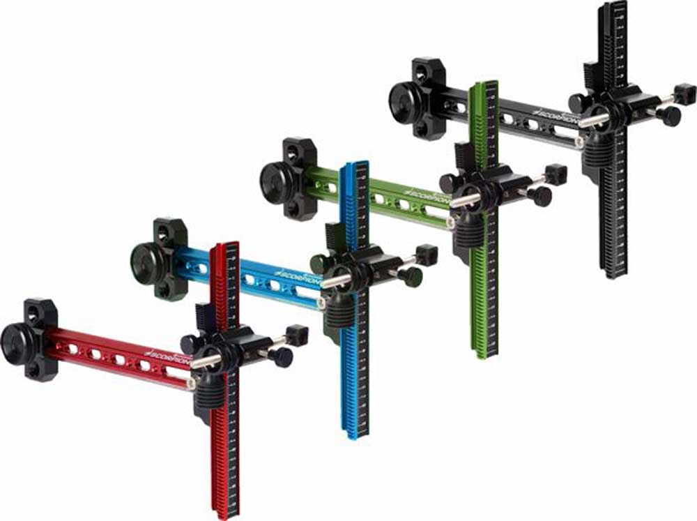 Прицел для классического лука Scorpion с микронастройками, производитель Krossen, мушка в комплекте,