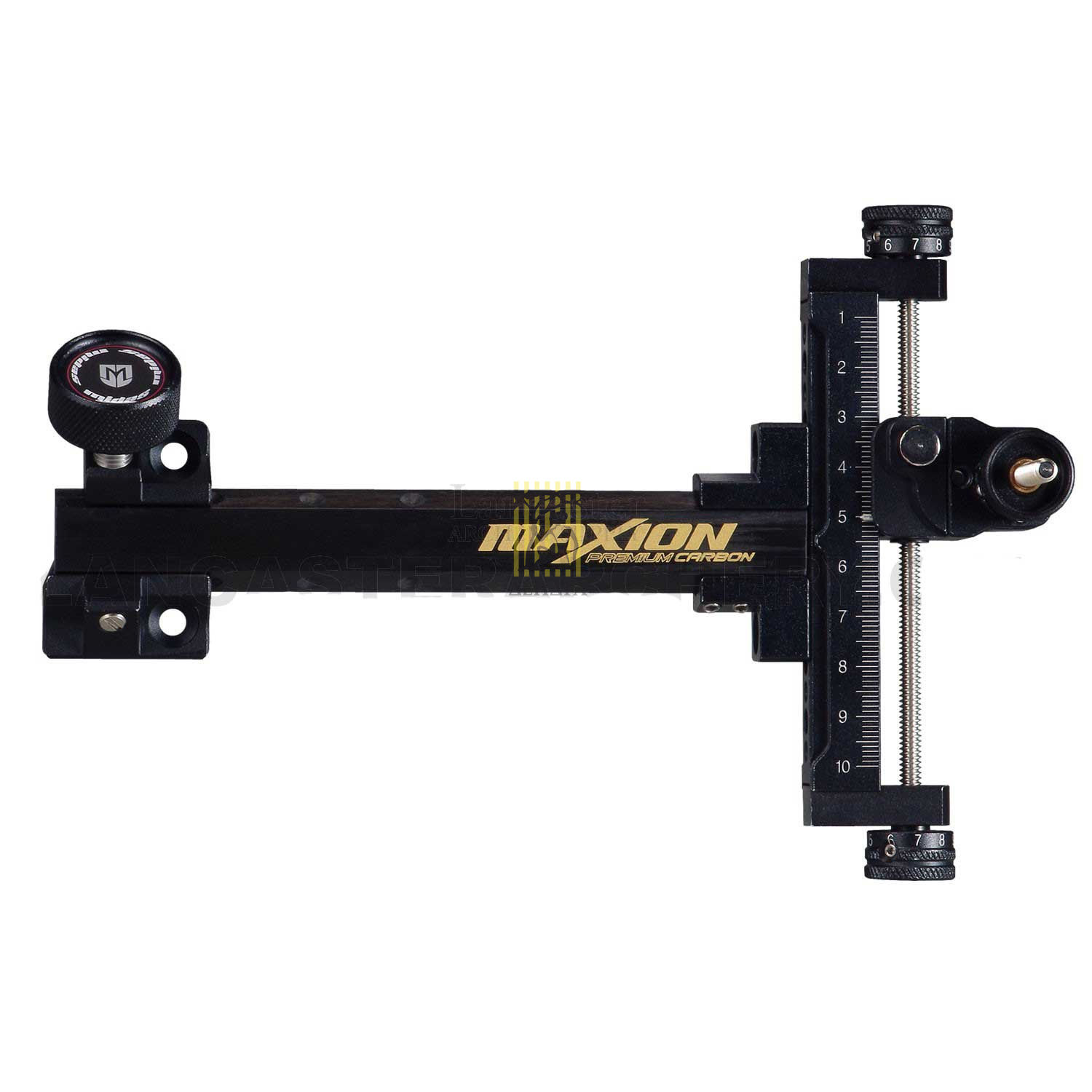 Прицел для блочного лука Midas с микронастройкой, матерал карбон, производитель Cartel, цвет черный