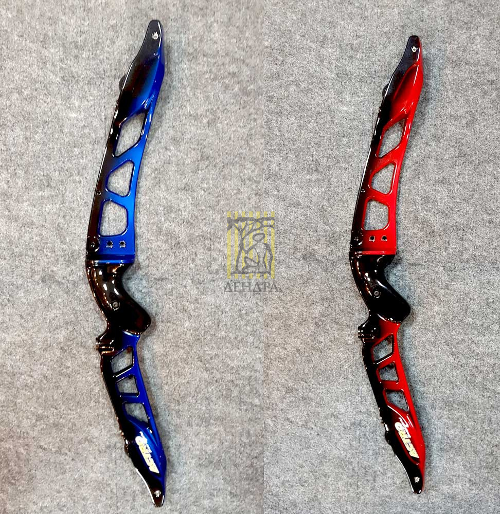 Рукоять для классического лука ACTRO, материал алюминий, длина 25", цвет красный с черным