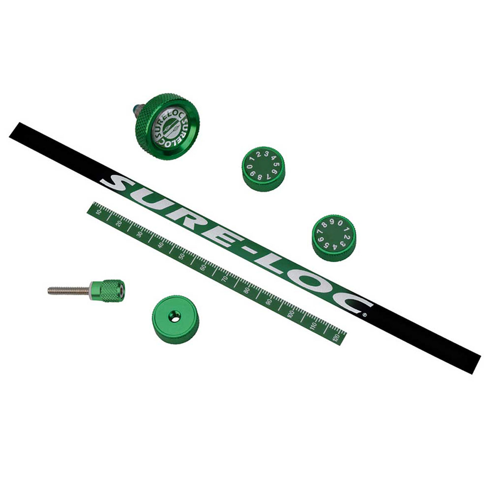 Комплект цветных накладок для прицела,зеленый