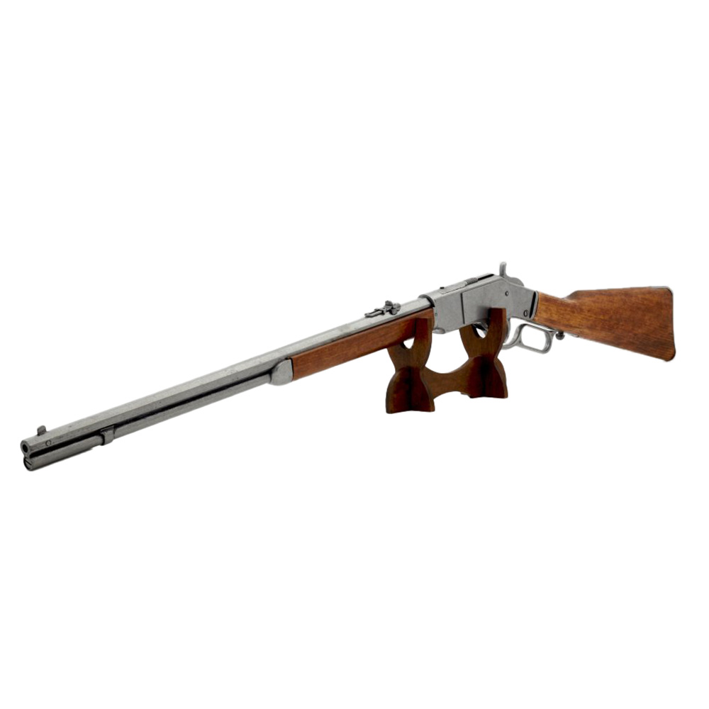 Винтовка модель винчестер 73, эпоха Дикий Запад и Гражданская война, выпуск 1873 г, США, сталь