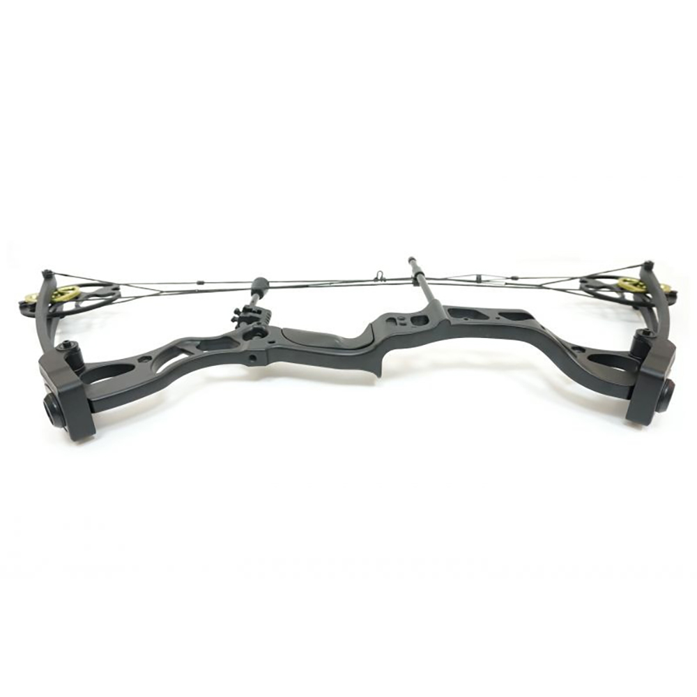 Лук блочный, плечи фиброглас, рукоять алюминий, начальная скорость 310 фут/сек, сила 60 Lbs, длина н