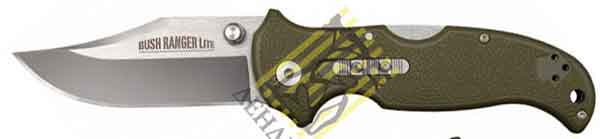 Нож Bush Ranger Lite складной, сталь 8Cr13MoV, длина клинка 3 1/2", замок Tri-Ad® Lock, рукоять Терм