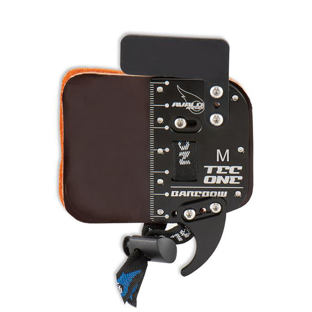 Напалечник для стрельбы из лука TEC ONE  Barebow, материал кожа, размер L, правый, цвет черный