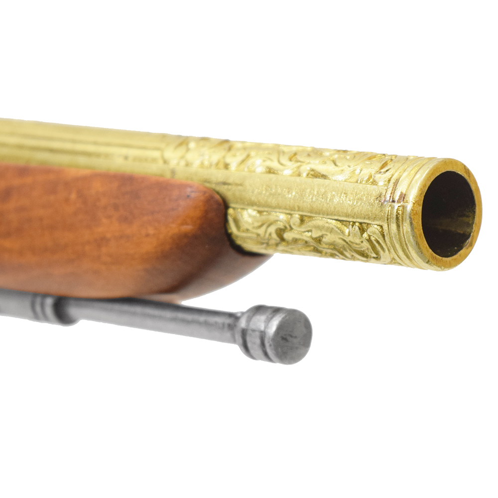 Пистолет кремневый, Германия, ХVIIIв, латунь