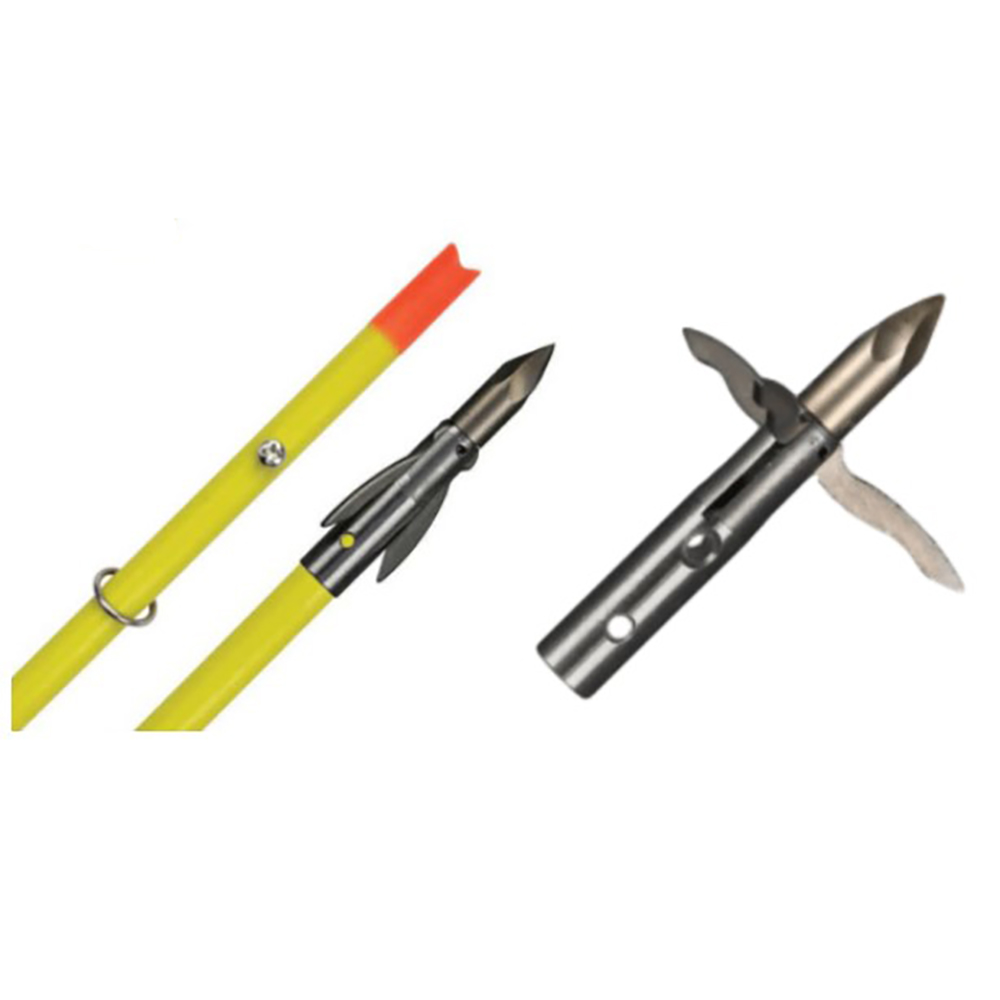 Стрела специальна AnKor FX для охоты на рыбу с арбалетом, длина 24", специальный наконечник размер 2