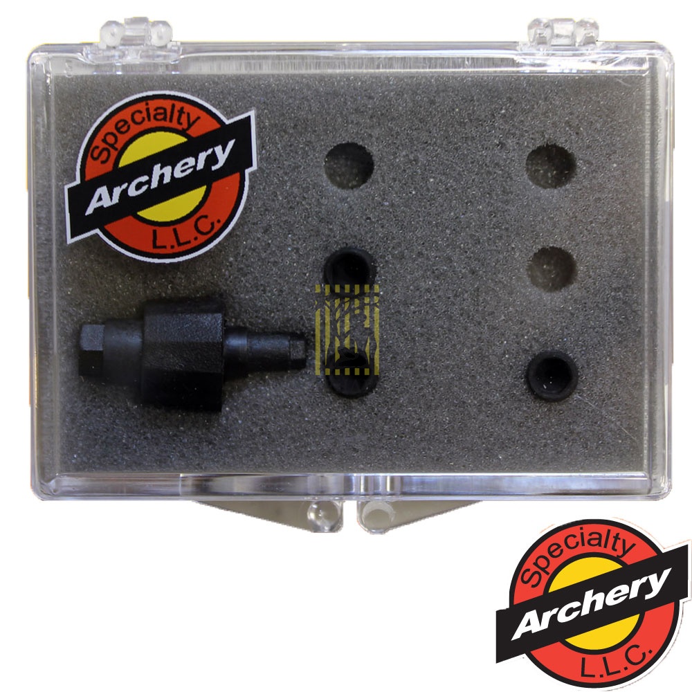 Набор из 3х вставок в пип-сайт средний, размер отверстий 1/16", 3/32", 1/8" с ключом для вкручивания