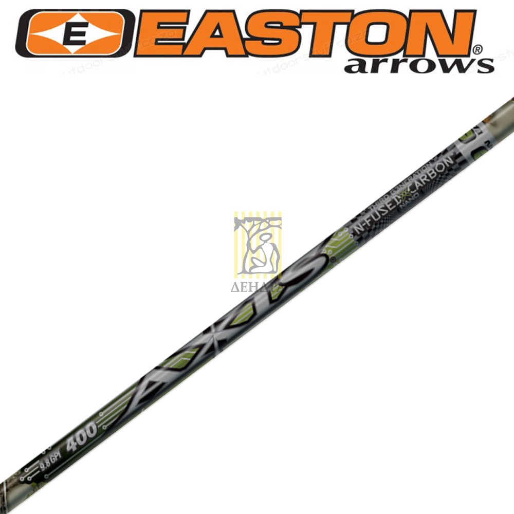 Древки стрел  AXIS N-Fused CREST, размер 400, HIT инсерт и X Nock, 12 шт в комплекте