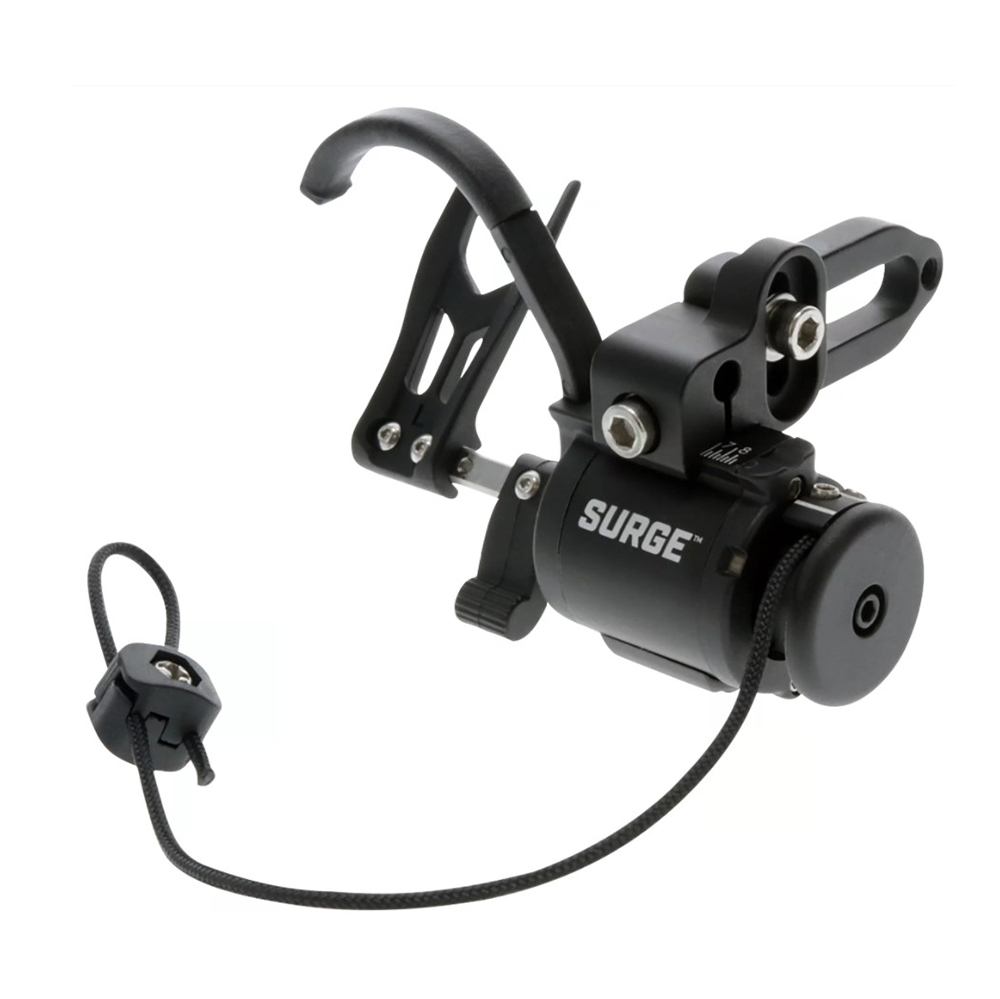 Полочка падающая для блочного лука Surge, правая, цвет черный