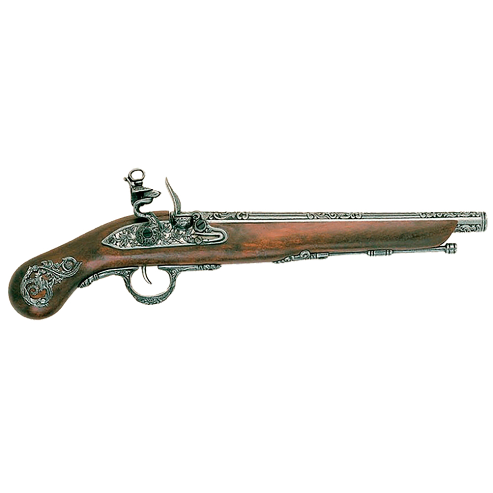FLINTLOCK PISTOL, ITALY 18TH. C. DE-1045-G