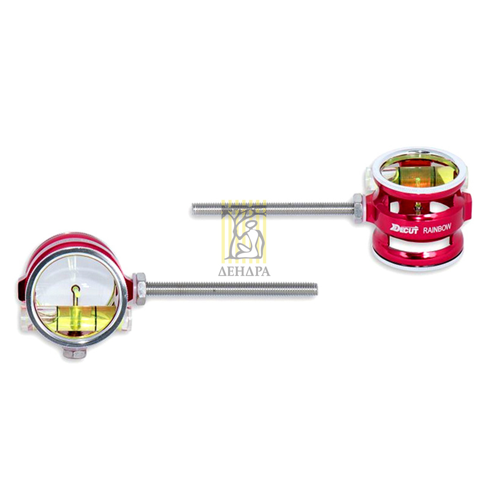 Скоп для блочного лука Rainbow, линза увеличение 6 крат, уровень, световолокно, пин, производитель D