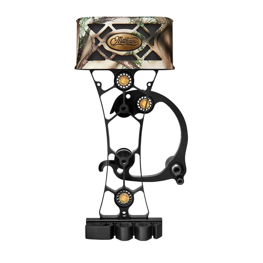 Кивер "Hood" на 4 стрелы для арбалета MXB, быстросъемный, облегченный, цвет камуфлированный Real Tre