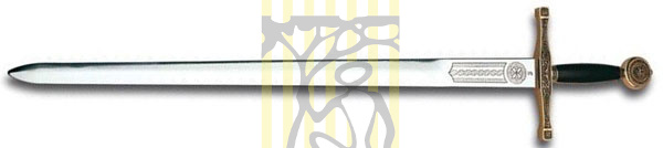 Меч "Эскалибр", рукоять никель