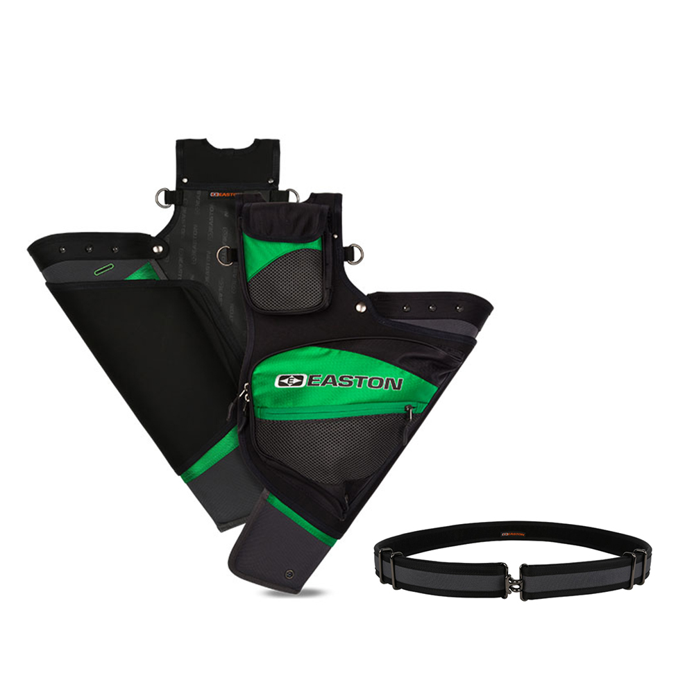 Кивер (колчан) для стрел Deluxe, правый, цвет зеленый