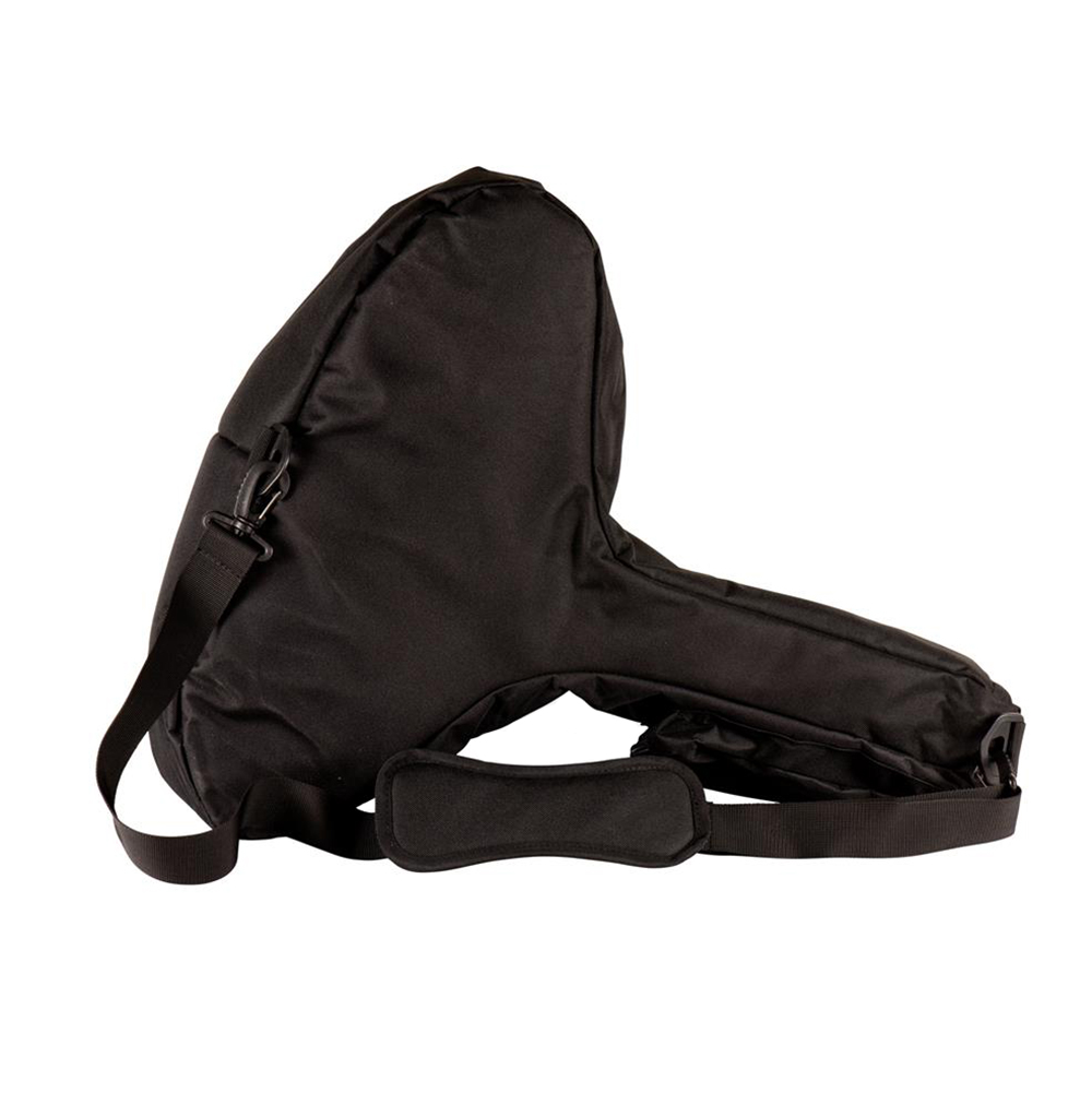 Чехол мягкий для арбалета, размер 60 см х 47 см x 10 см, 2 кармана, ремень для переноски, цвет черны