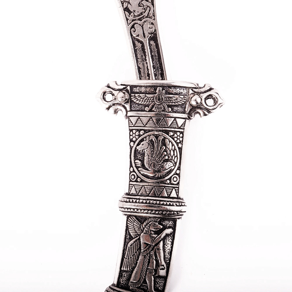 Кинжал персидский , металлические ножны, никель, VI в. до нашей эры