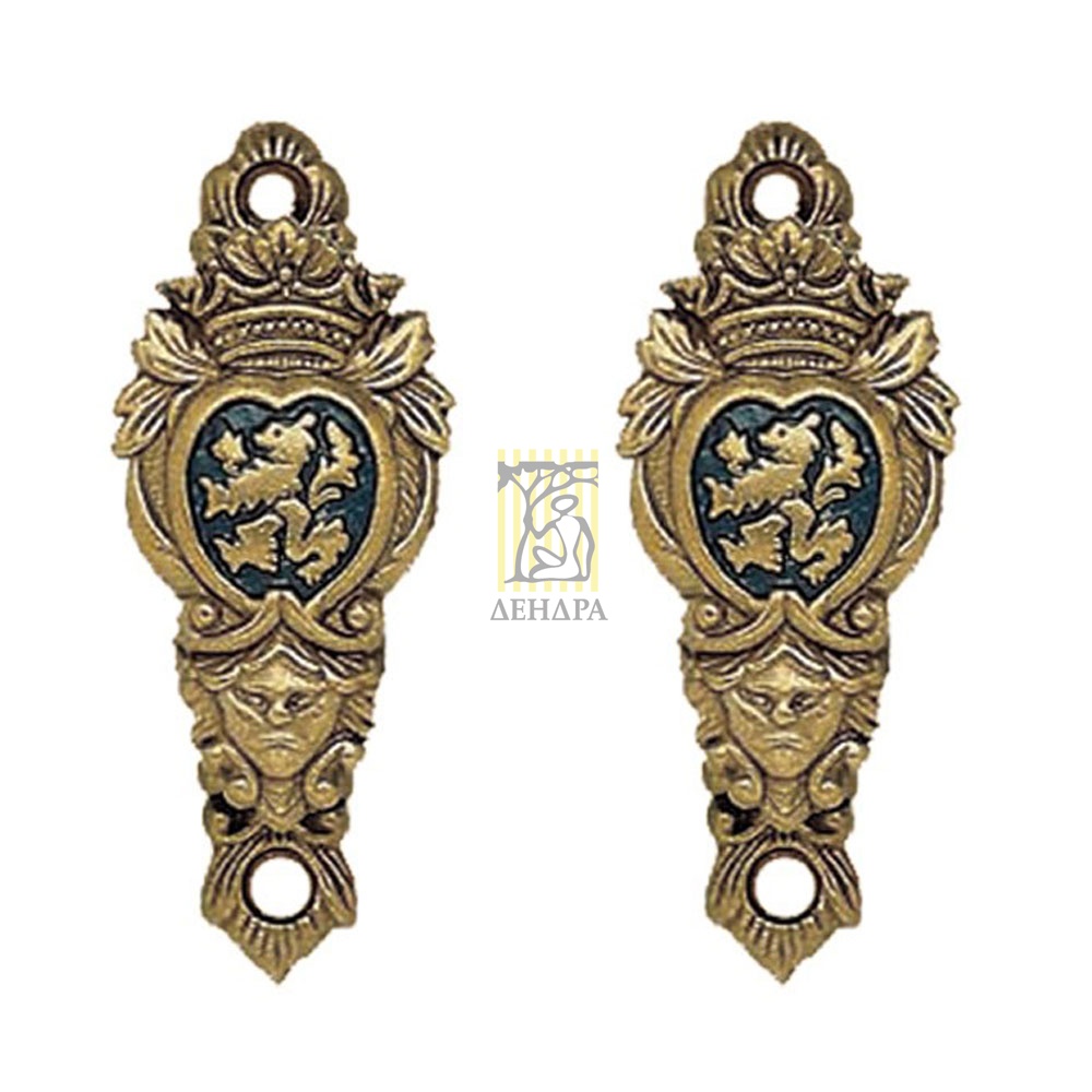 Крепление "Геральдика-Лев", латунь