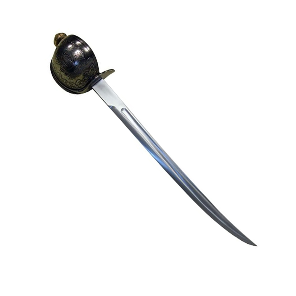 Сабля пирата Барбаросса,XVI век,корич-никель