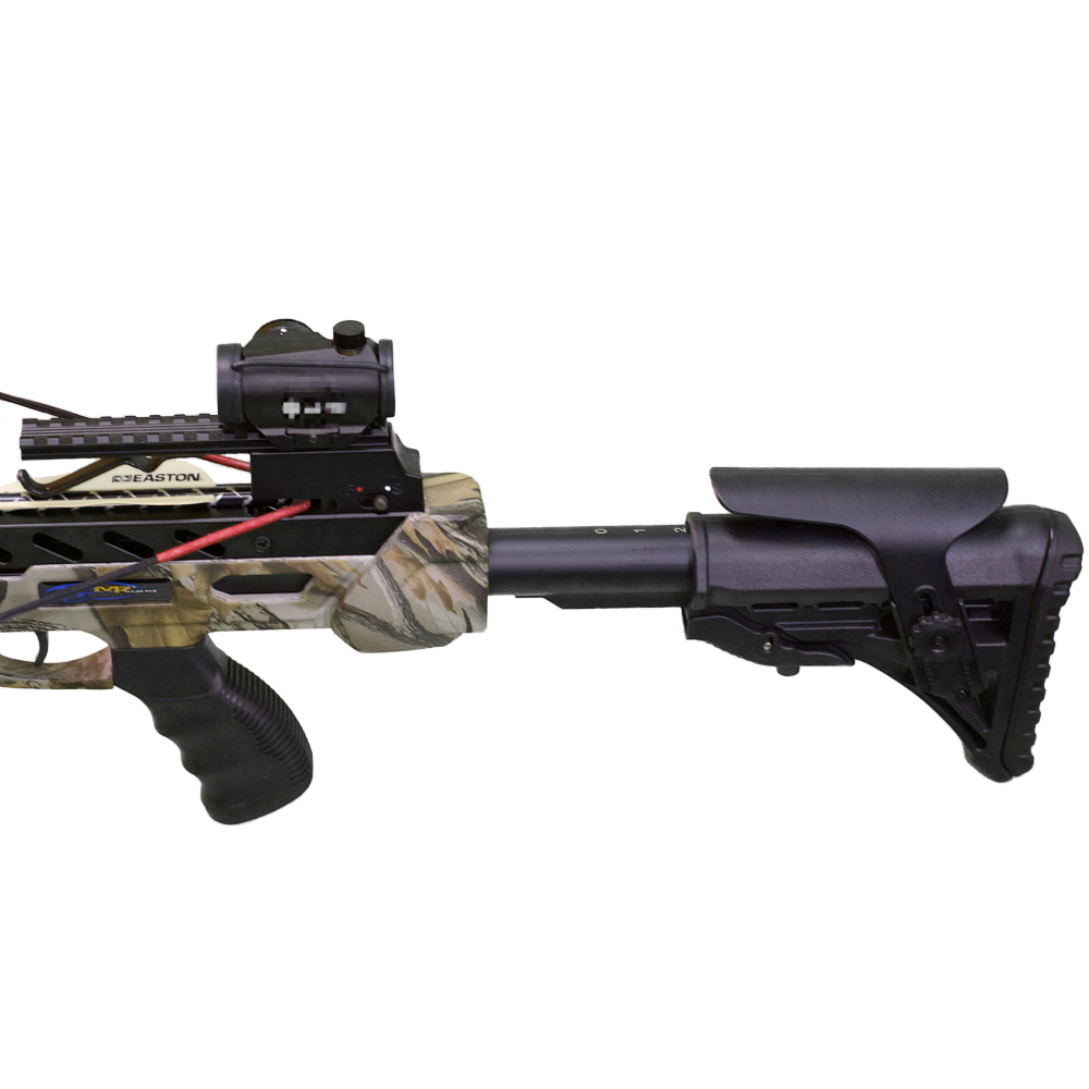 Арбалет блочный Frost Wolf, начальная скорость 375 фут/сек, расстояние между осями 18", длина натяже