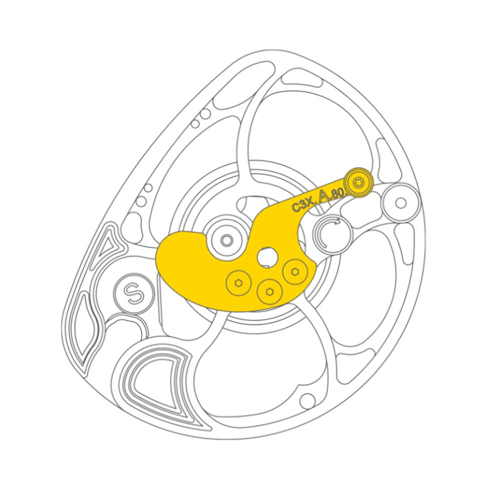 Комплект модулей C3X MODS для блочного лука TRX 36, TRX 40, TRX 34 и TRX 38G, размер C, сброс 75%