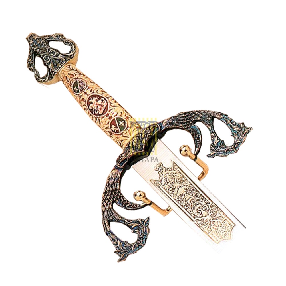 Меч"Тизона",кл.гравир,рук.под золото