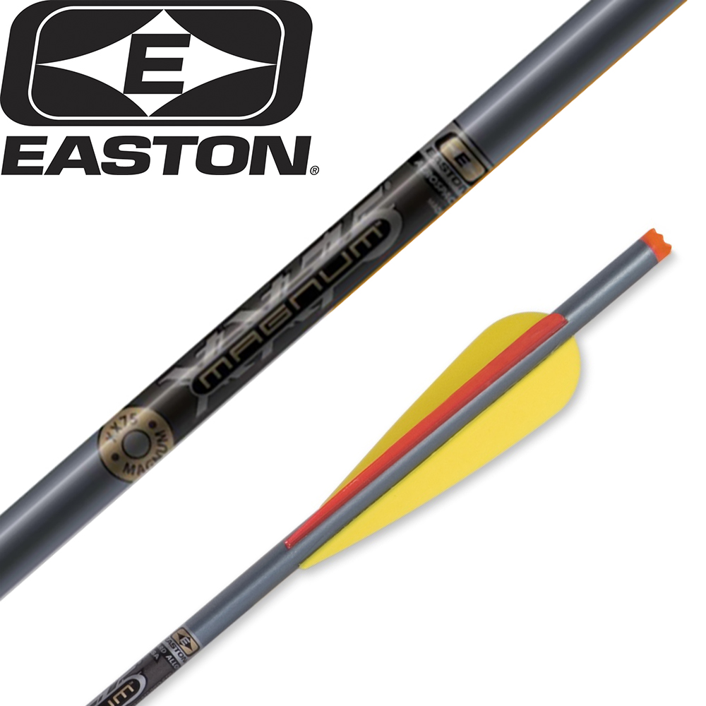 Стрелы для арбалета XX75 MAGNUM, размер 2219/22, оперение 4", плоский хвостовик, 1 шт.