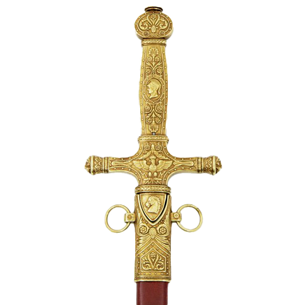 Шпага Наполеона Бонапарта, металлическая, со съемными пластиковыми ножнами, Франция 1809 г.