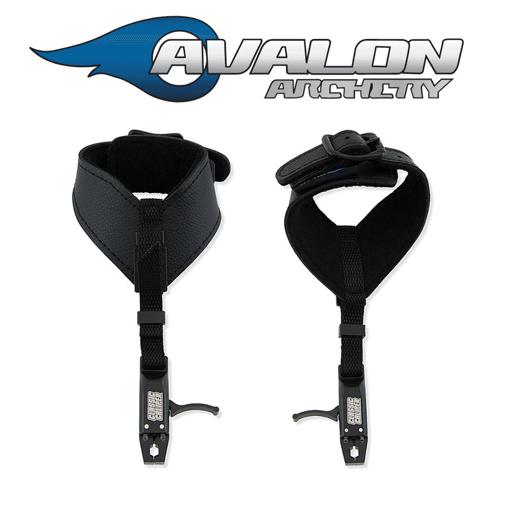 Релиз подвесной Avalon Classic Caliper для блочного лука на пряжке, цвет черный