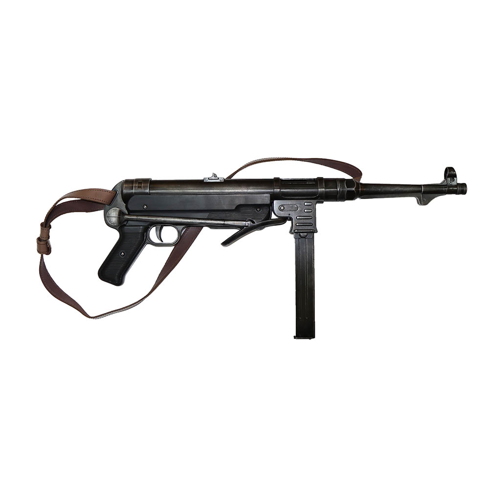 Автомат MP-40, 9мм, Германия 1940 г., 2-я Мировая Война), с ремнем, состаренный.